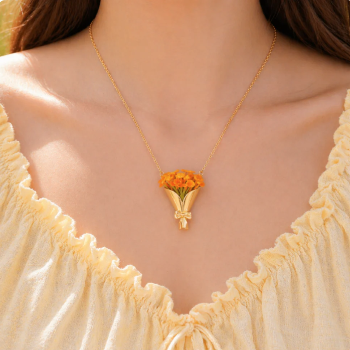 Bloom Bouquet™ Flower Necklace